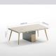 Company's Modern Meeting Room Made Perfect with Simple and Modern Conference Table