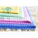 MIcrofiber Weft Knitted Hand Towel home use kitchen stripe cleaning towel super soft