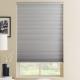 Lower Open Folding Paper Cordless Curtain Blinds Pleated Temporary Blinds