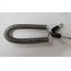Old and popular style tether coil cord high quality coil tool retractable lanyard for safe