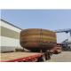 Depends on Specifications Spherical Bottom Claded Material Tank for Your