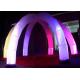 Club Decoration Inflatable Arch Attractive With LED Changing Light