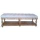 DF-1860 European style fabric soft bench,ottomans