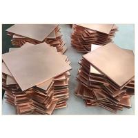 ISO14001 85WCu Square Bright Copper Sheet Plate Copper Metal Products