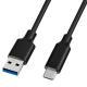0.2m 10GBbps Usb 3.1 Type C Data Cable 3A60W PD Fast Charging Cable