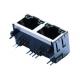 615016137721 Multi - port Rj45 1 x 2 Port Connector Without Magnetic LPJE201AGNL