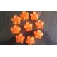 Frozen Carrot Flower-shaped Ф3.3 cm, thickness 8.0 mm for food decoration