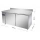 Steel 1200mm Kitchen Commercial Restaurant Refrigerator Self Closing