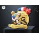Round Banlance Bike 65MM Stock Medals With Ribbon