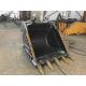 7-70 Tons Excavator Claw Bucket High Reliability For Coal Mining / Hard Digging
