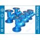 BOCIN Pre Filter Y Welding Flange Strainer Liquid Water Purification 50um / 150um