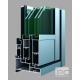 Customized Colors Aluminium Windows Profiles   Double Glazed Heat Insulation