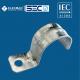 Steel IEC 61386 Conduit Fittings EMT 1 Hole Straps Zinc Plated