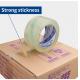 Nature Rubber BOPP Packing Tape Clear 28mic 20mm-50mm