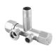 Bathroom Basin Dual Angle Valve 3 4 With High Temperature Resistance 130g