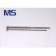 Flat Construction Ejector Pins And Sleeves High Hardness HSS SKH51 JIS Standard