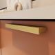 Polished Vanity Unit Handles Sideboard Recessed Cabinet Pull Furniture Hardware