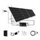 Photovoltaic MPPT Plug And Play Solar System 2000w 2kw DC60-110V