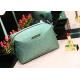 PU Leather Material Promotional Toiletry Bag Flower Pattern Multi Color