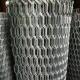 Galvanized Steel Expanded Wire Mesh , Decorative Expanded Metal Mesh Firm Structure