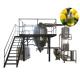 PLC Controlled Water Cooled Plant Extraction Machine With Multi Solvent Capability and Manual Override