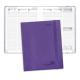 Softcover 6.5x8.5 Inch 2023 Weekly Planner Two Page Per Week Vertical Layout Purple
