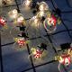 Christmas Decoration Lights 6.6 Feet 20 LEDs Indoor and Outdoor Christmas Tree Lights for Winter Holiday New Year Decor