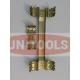 Single Channel Downhole Cable Protectors Mid Joint  Flat Cable Protector