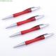 curvy promotional plastic gift ball pen,red promotional plastic ball pen,logo ball pen