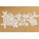 ODM Bridal Trims And Appliques , Romantic Floral Lace Applique