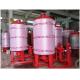 Stainless Steel 304 / 316 Diaphragm Water System Pressure Tank With Polishing Treatment