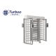 CE Approved Full Height Turnstile Revolving Door 30 Persons / Min Transit Speed Turboo