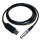 Leica 5 Pin Data Transfer Cable Gev189 734700 For Tps Ts Dna Series