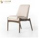 Mid Century Upholstered Ultra Modern Dining Chairs French Modern Style H91cm