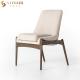 Mid Century Upholstered Ultra Modern Dining Chairs French Modern Style H91cm
