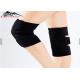 Neoprene Tourmaline Heated Knee Pads Magnetic Knee Support Brace Black Color