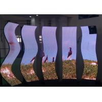 P3 P4 Flexible Led Curtain Display 3840hz SMD2121 Soft Led Video Wall