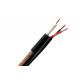 RG59 Micro CCTV Coaxial Cable 95% CCA Braiding with CCA Power Siamese Cable