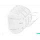 Elastic Earloop Kn95 Face Mask / Disposable Medical Face Mask Without Valve