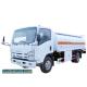 ELF 190hp ISUZU Fuel Tanker Truck Light Duty 8000 Liters With Radial Tires