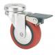 Shopping cart casters, PU caster with PP core, Ball bearing,Trolley Bearing