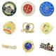 Personalised Metal Enamel Pin Badges 3D Button Gold Name Badges