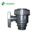 Light Gray PVC CPVC Plastic Single Union Ball Valve for Irrigation Agriculture at Best