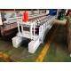 Easy Control Z Purlin Roll Forming Machine , 7.5kw Channel Forming Machine