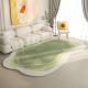Light Luxury Creamy Floor Carpet Rug Irregular Bedroom Area Rugs