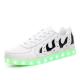 Led Light Up Neon Color Emitting Lace-up Trainer Led Tenis Shoes Led Sneakers