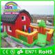 QinDa inflatable  inflatable cow combo games,bounce house combo,bouncy castle combo