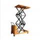 Heavy Duty 1000kgLifting 1m Electric Static Mobile Automatic Lift Tables Portable Scissor Lift Table Trolley