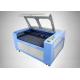 Double Heads CO2 Laser Engraving And Cutting Machine For Leather / Wood