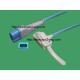 Spacelabs Adult Spo2 Sensor Finger Clip 10 Pin For Hospital Grey Blue Color